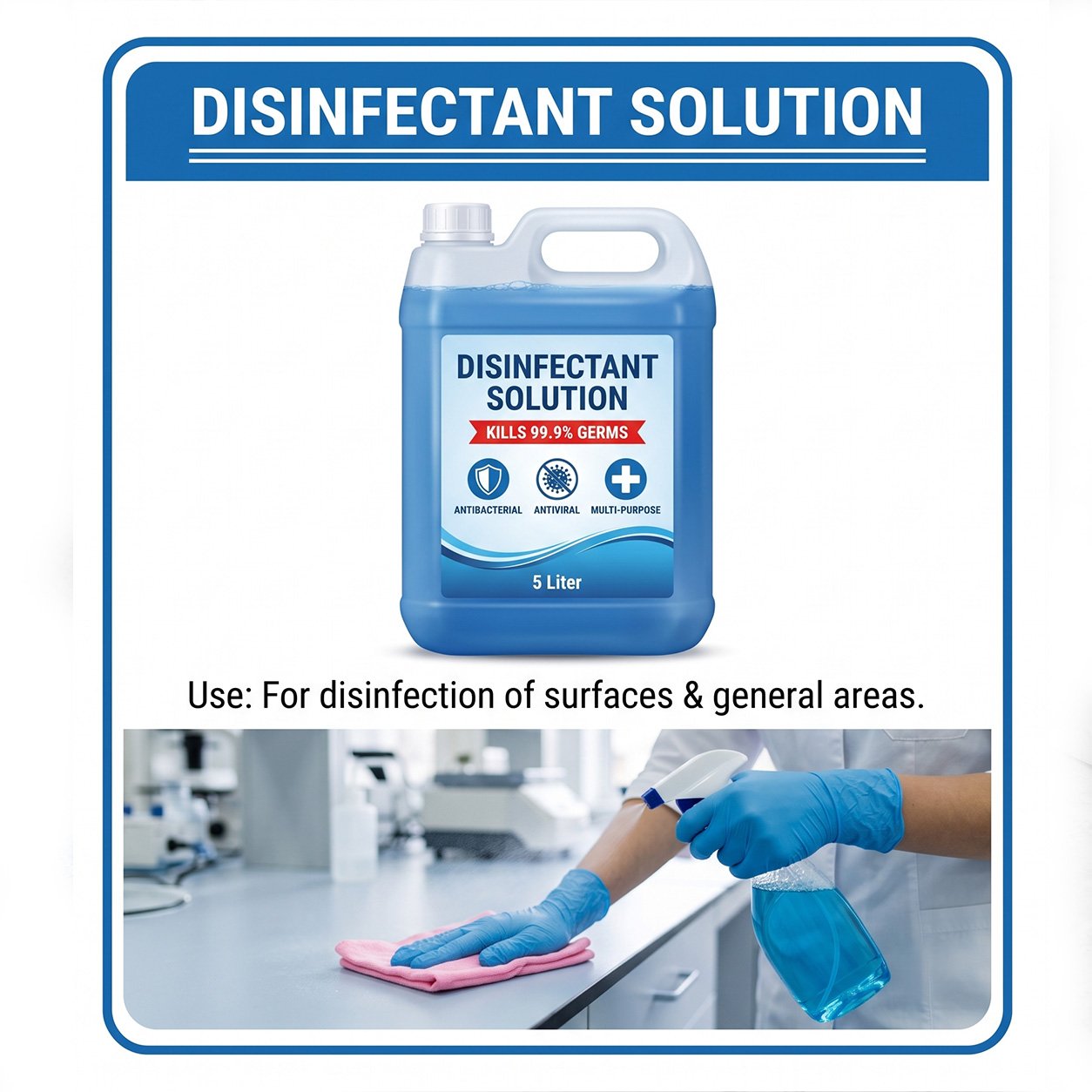 Premium Multi-Purpose Disinfectant Solution