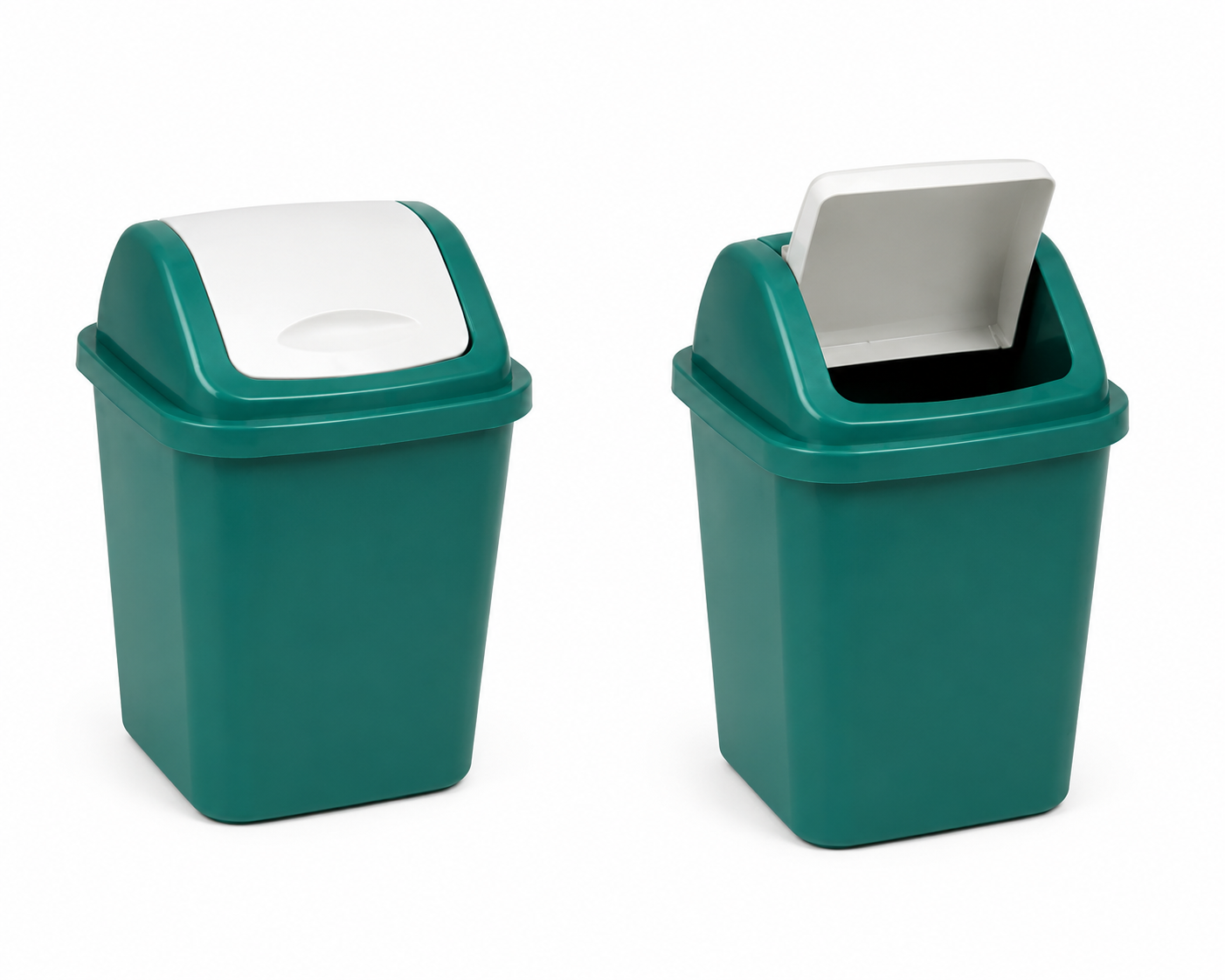 Plastic Swing Lid Dustbin