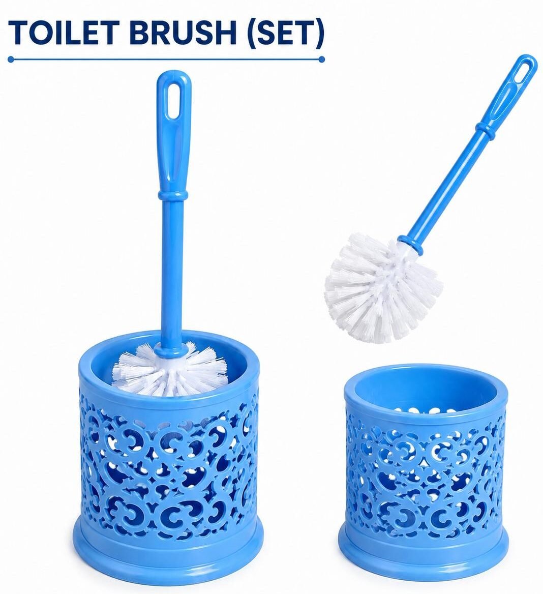 Toilet Brush Set with Holder